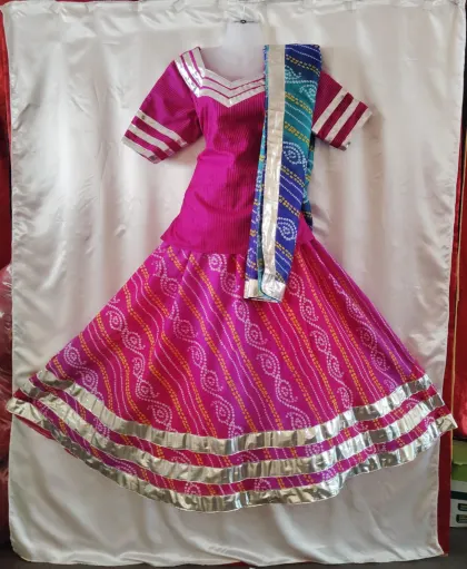 Bandhini Set with Dupatta