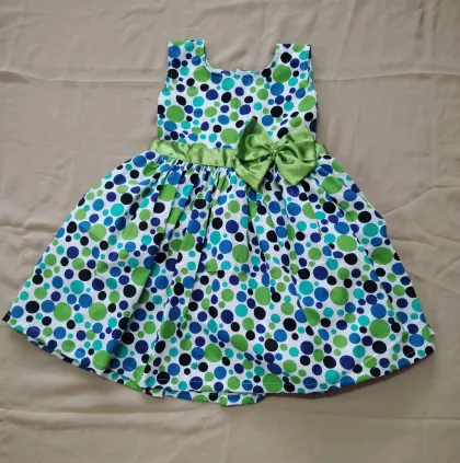 Polka Dot Frock — Multicolor